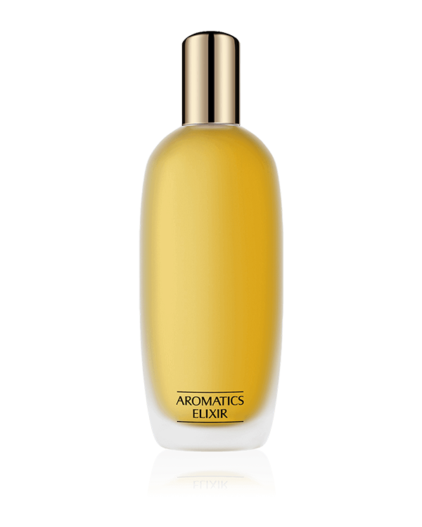 Aromatics Elixir, Sensuous fragrance goes far beyond the role of perfume. With notes of rose, jasmine, ylang ylang.