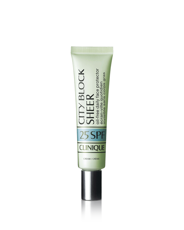 City Block Sheer Oil-Free Daily Face Protector Broad Spectrum SPF 25, &lt;B&gt;Wear SPF every day. &lt;/B&gt;&lt;BR&gt;You&#039;ll look younger, longer. Backs of hands need SPF, too.