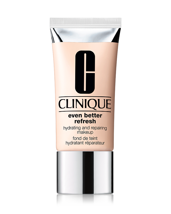 Even Better Refresh™ Hydrating and Repairing Makeup, 高度遮瑕的粉底，兼具24小時持妝效果，能賦活肌膚，展現年輕的容貌。