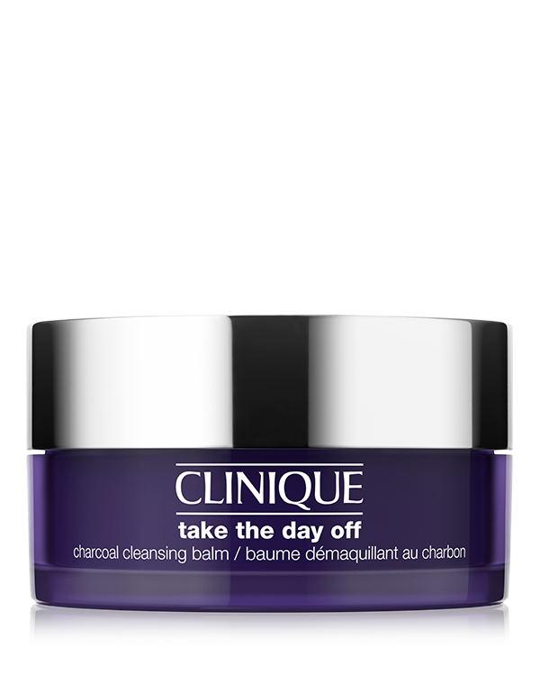 Take The Day Off Charcoal Cleansing Balm, Clinique&#039;s #1 makeup remover in a silky balm formula gently dissolves makeup. Now with detoxifying Japanese charcoal.&lt;br&gt;&lt;br&gt;Skin Type Very Dry, Dry, Combination Oily, Oily